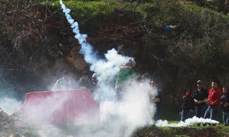  Studenti protestovali, izraelske snage bacile suzavac