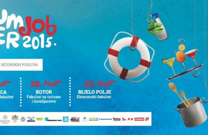 Sajam sezonskog zapošljavanja “Summer Job 2015” i u Bijelom Polju