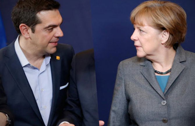 Merkel i Cipras sutra o Eurozoni i bilateralnim tenzijama