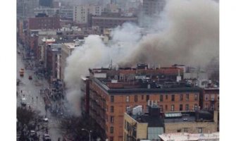 Veliki požar na Menhetnu(VIDEO)