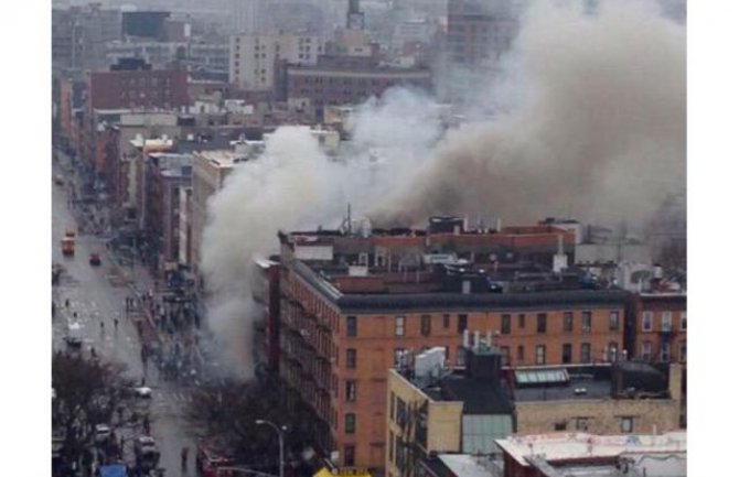 Veliki požar na Menhetnu(VIDEO)