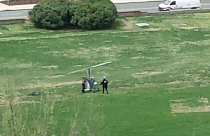 Sletio na Kapitol hil  u Vašingtonu