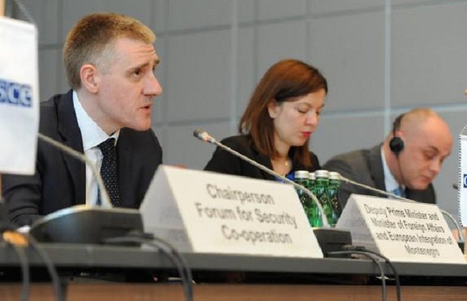 CG preuzela predsjedavanje Forumom OEBS-a za bezbjednosnu saradnju