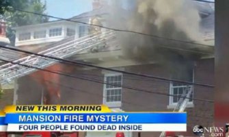 Porodica ubijena u vili koja je potom zapaljena