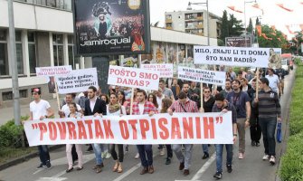 Protestna šetnja povodom Dana mladosti