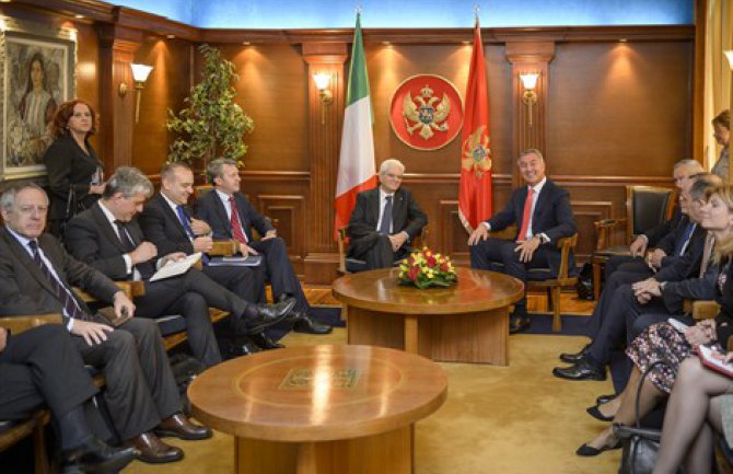  Puna podrška Italije integraciji Crne Gore u EU i NATO