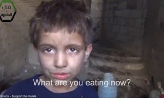 Ispovjest dječaka iz Sirije: Tolliko sam gladan da jedem travu već dva dana