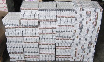 Zaplijenjeno 64 miliona paklica cigareta