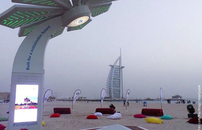 Prva pametna palma „nikla“ na plaži u Dubaiju