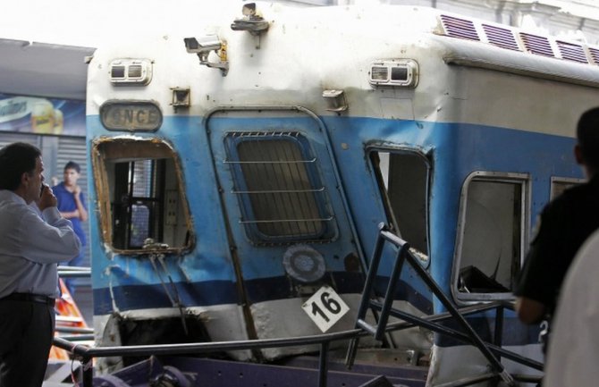 U željeznickoj nesreći povrijeđeno 40 osoba