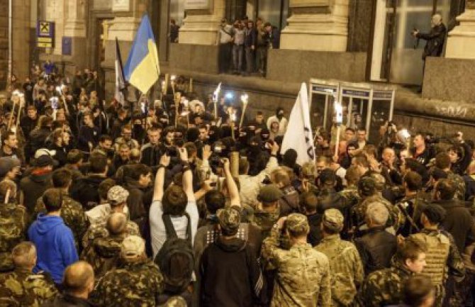 Uhapšen vođa protesta na Majdanu