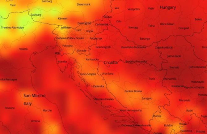 Izuzetno, izuzetno vruće: Ovako će biti u maju 2100. godine!