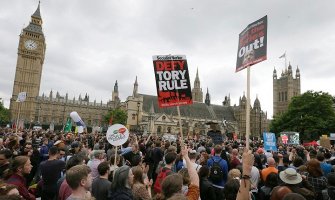 London: Demonstracije zbog 
