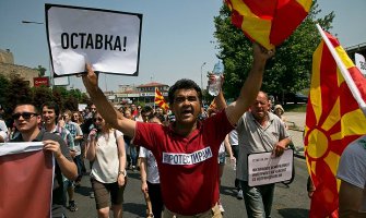 Skoplje: Protestni marš protiv Gruevskog