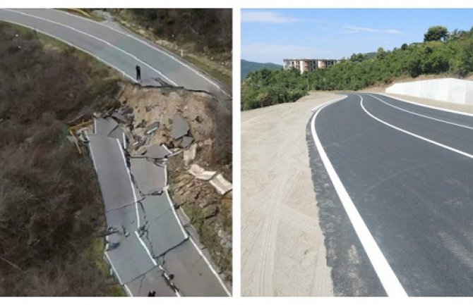 Klizište na magistralnom putu Cetinje – Budva neće ugroziti turističku sezonu