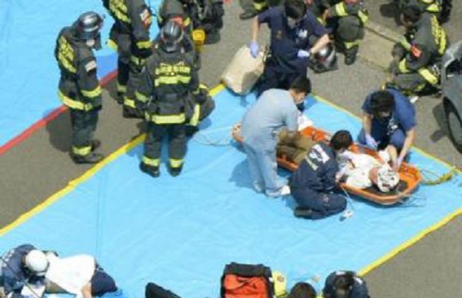 Japan: Zapalio se putnik u vozu