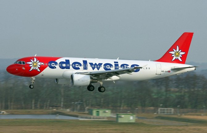 Na relaciji Cirih-Podgorica-Cirih za 120 eura