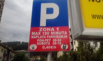 Cijena parkinga zavisi od dijela grada, a za trudnice besplatno