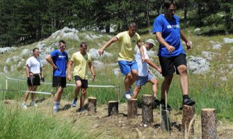 Marinci sa našim vojnicima na Boot Camp-u