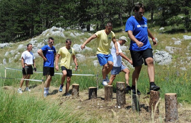 Marinci sa našim vojnicima na Boot Camp-u