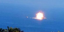  Raketni napad na egipatski patrolni brod u Mediteranu (VIDEO)