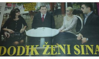 Dodik ženi sina, pjevaju Miroslav i Ceca