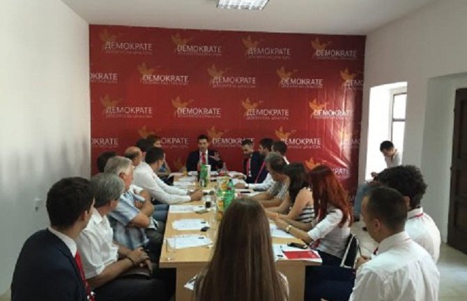 Demokratska Crna Gora  će samostalno na izbore