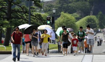 7.000 Japanaca u bolnici zbog toplotnog udara i iscrpljenosti