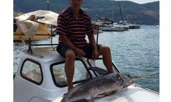 Ulovio sabljarku tešku 50 kilograma