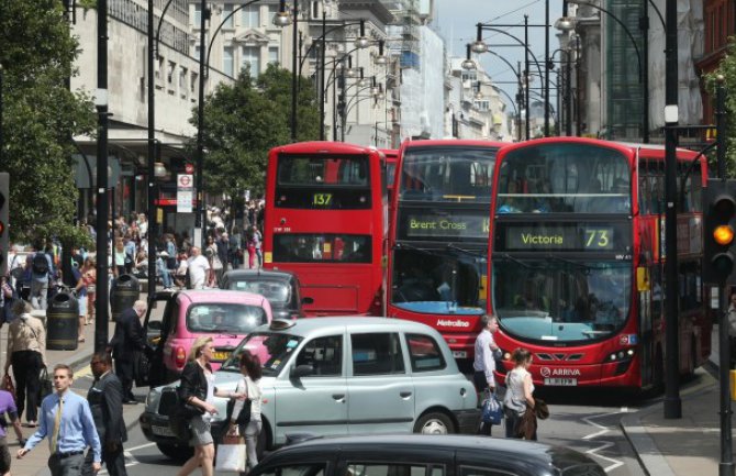 London grad s najvećim saobraćajnim gužvama