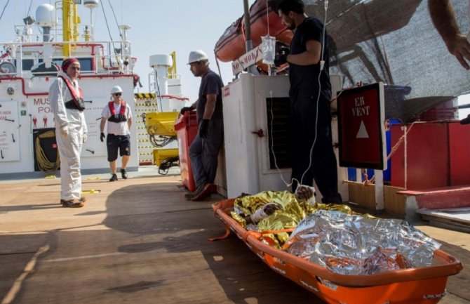 Pronađeno blizu 50 tijela u skladištu broda kod Libije