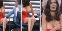  Voditelj je povukao njenu haljinu a onda je nastao HAOS (VIDEO)