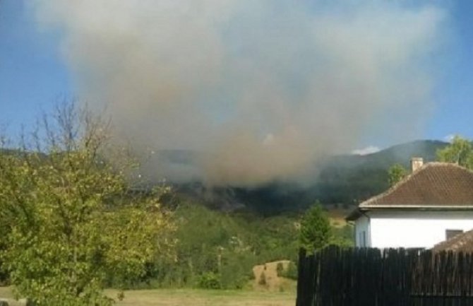 Bukti plamen oko manastira, prijeti da se raširi i na okolna mjesta