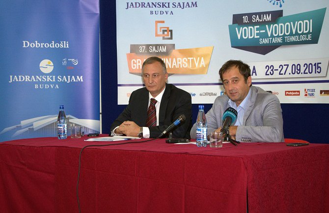 Sajam građevinarstva, energetike i voda od 23 -27. septembra u Budvi 