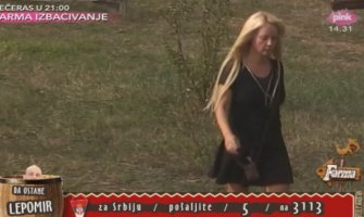 Maja Nikolić napušta Farmu: Ja izlazim, pa neka se zadruga igra sa ovim debilima!