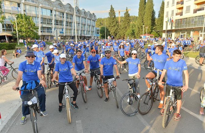 U Podgorici biciklisti umjesto automobila