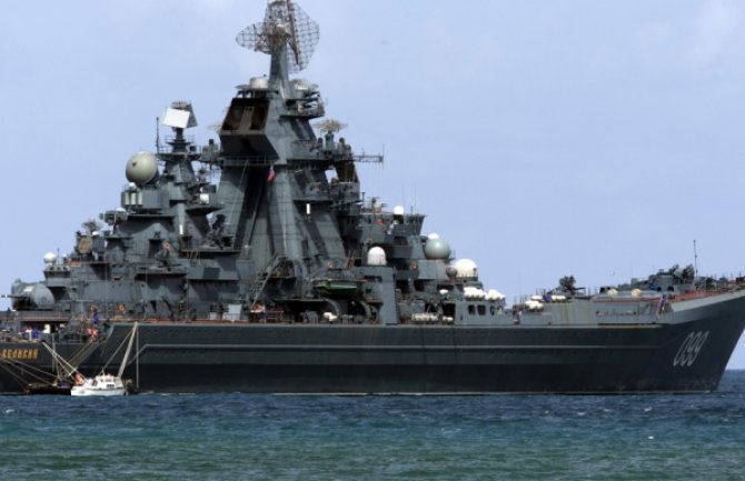 Moćna ruska krstarica naoružana raketama uplovila u Mediteran