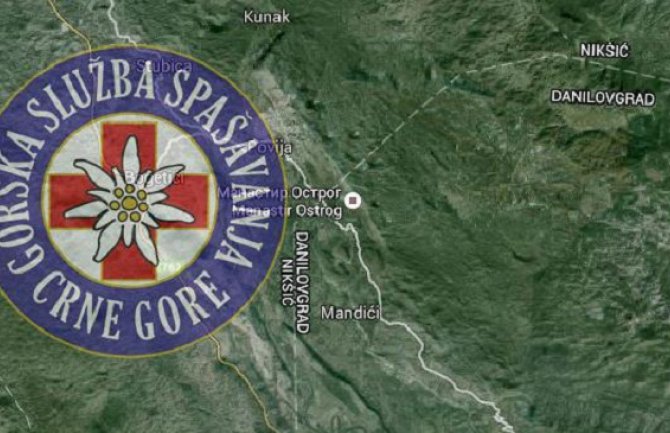 Muškarac zaglavljen u stijeni u reonu Ostroga