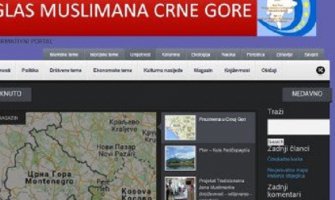 Otvoren portal Glas Muslimana Crne Gore