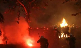 Vlada objavila snimke sa protesta u Podgorici 24. oktobra