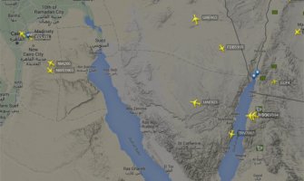 Avion sa 189 putnika gađan raketom iznad Šarm el Šeika