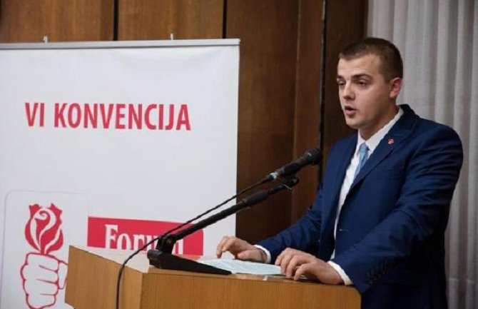Nermin Kasumović predsjednik Foruma mladih SD BP