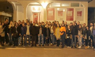 Irfan Dervišević koordinator Omladine Socijaldemokrata u Gusinju