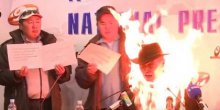 Predstavnik mongolskog sindikata rudara se polio benzinom i zapalio (Video)