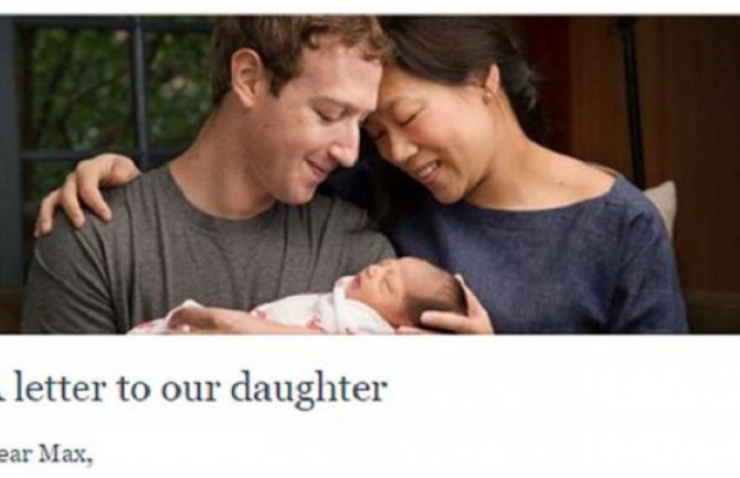 Zakerberg postao tata,  poklanja 45 milijardi dolara