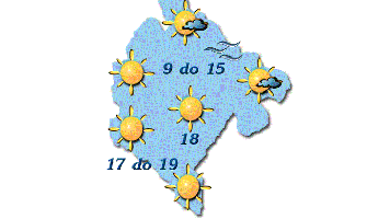 Danas sunčano,  do 19 stepeni 