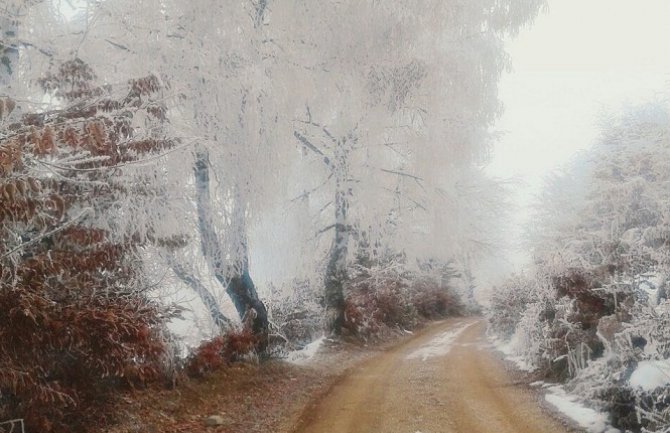 Danas  oblačno, na sjeveru snijeg
