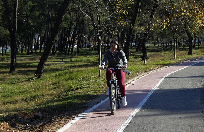 Podgorica dobila prve kilometre biciklističke staze