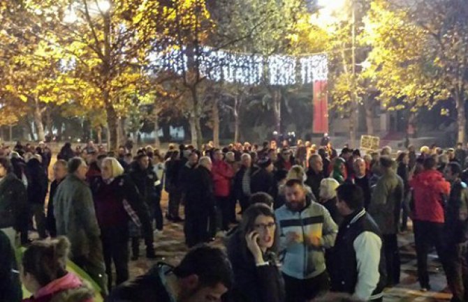 Završen protest DF-a u Podgorici: 