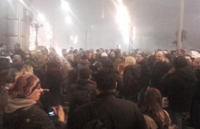 Širom Srbije protest 